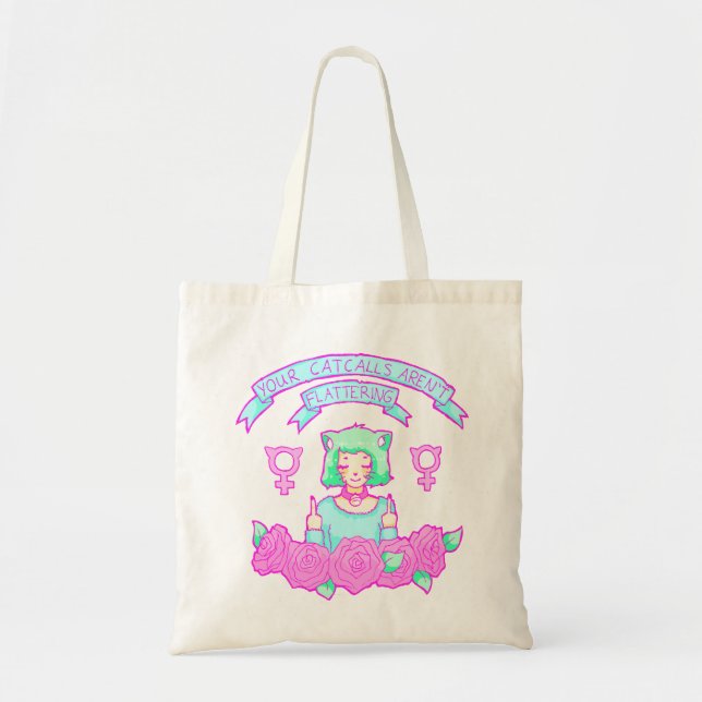 Anti-Catcall Tote Bag (Front)