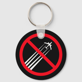Anti Chemtrails Keychain