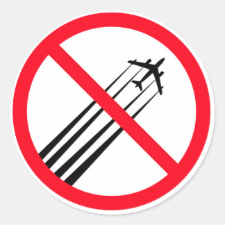 Anti Chemtrails Sticker