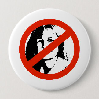 ANTI-CHENEY, LIZ PINBACK BUTTON