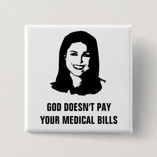 Anti- Christine O'Donnell Button (Front)