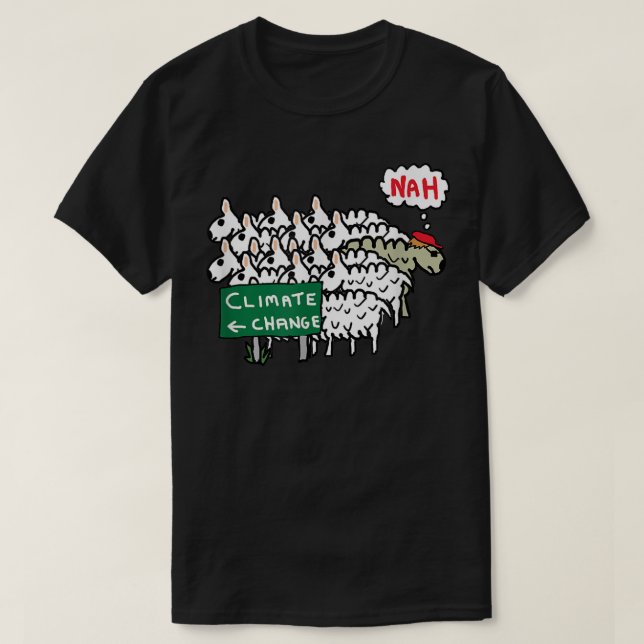 Anti Climate Change T-Shirt (Design Front)