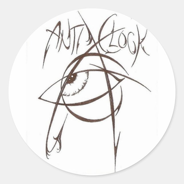 Anti Clock Sticker (Front)