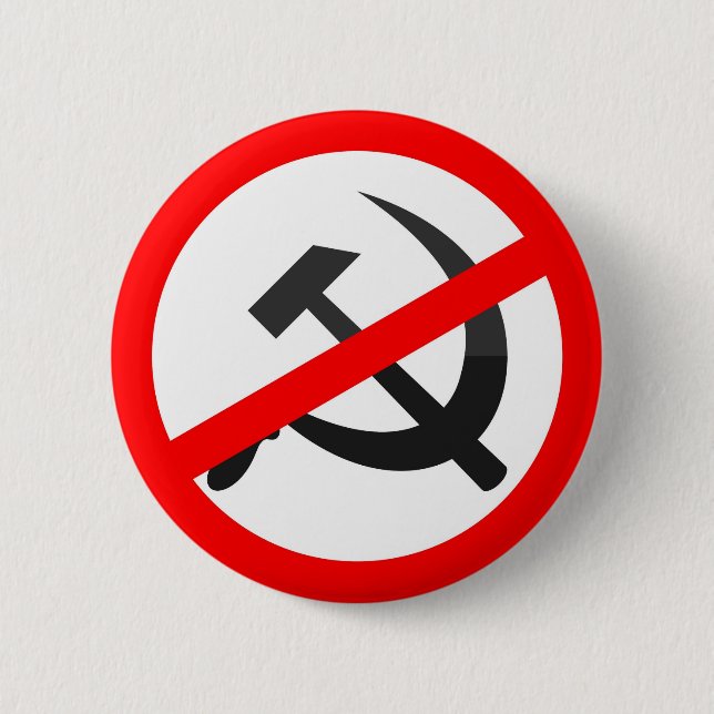 Anti-Communism Button (Front)