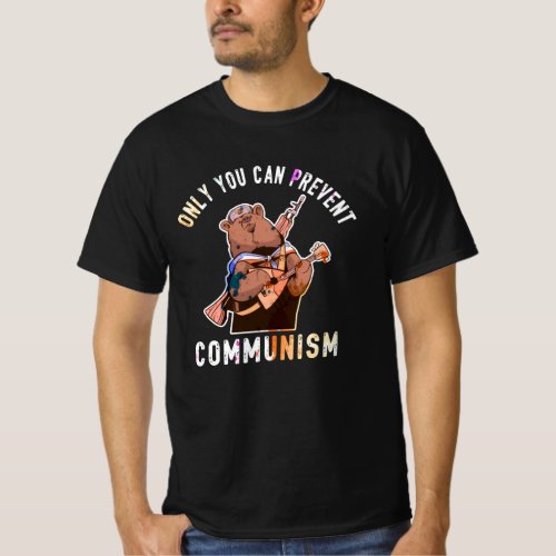 Anti Communism Capitalism Antisocialist T_Shirt