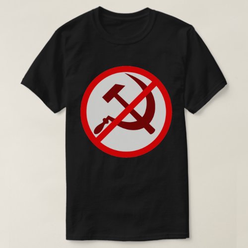 Anti_Communism NO TO COMMUNISM T_Shirt