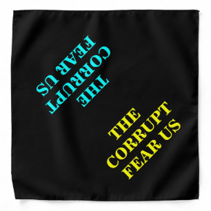 ANTI CORRUPTION MASK BANDANA