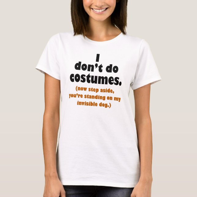 Anti-Costume T-shirt (Front)