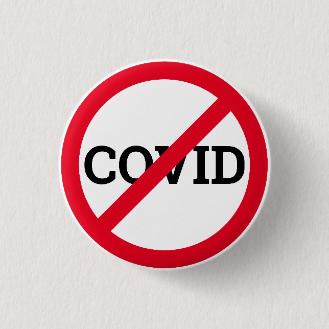 Anti COVID Button (Front)