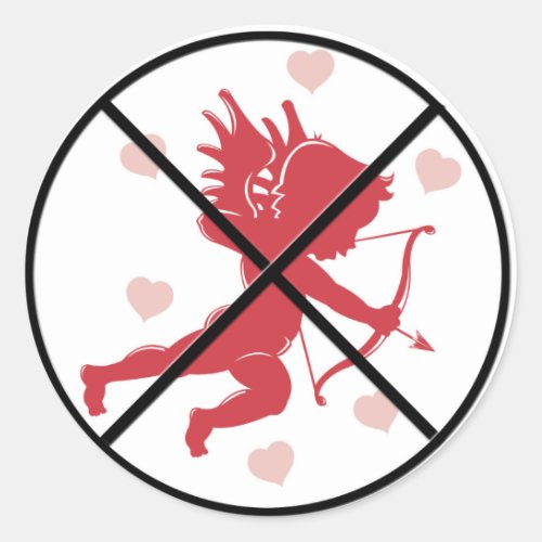 Anti Cupid Stickers