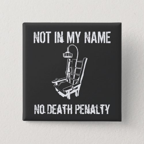 Anti Death Penalty Pin Button