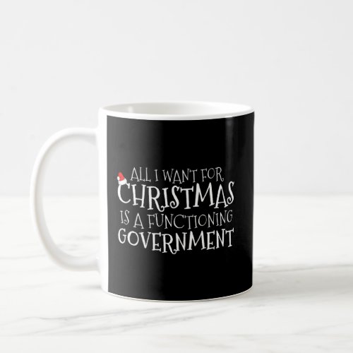 Anti Democrat Government Joke Pro Republican Chris Coffee Mug