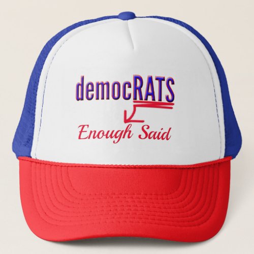 Anti Democrat Hats n Caps