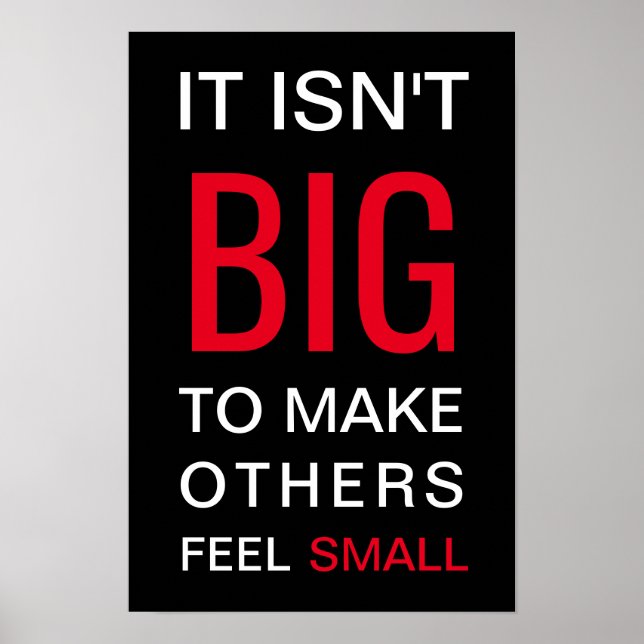 Anti Depression Anti Bullying Poster (Front)