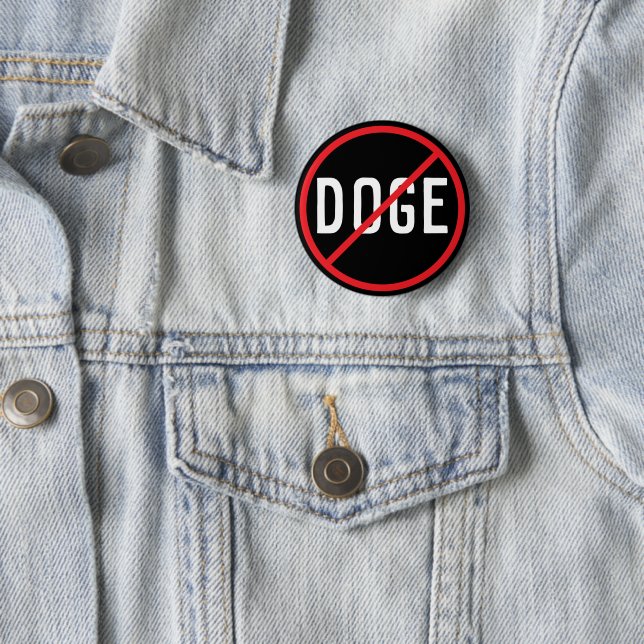 Anti DOGE Button (In Situ)