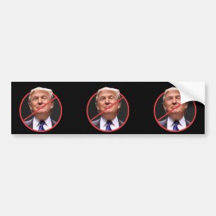 Anti Donald Trump Bumper Sticker