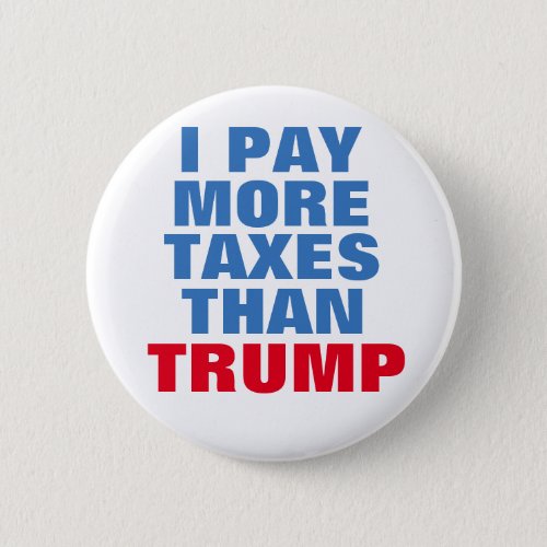 Anti Donald Trump button