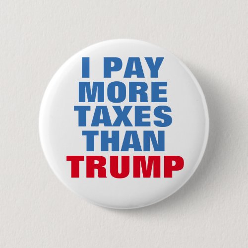 Anti Donald Trump button