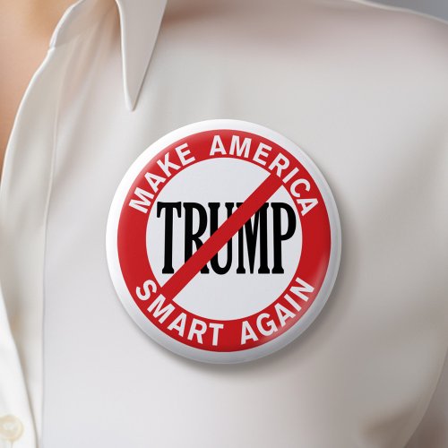 Anti Donald Trump _ Make America Safe Again Pinback Button
