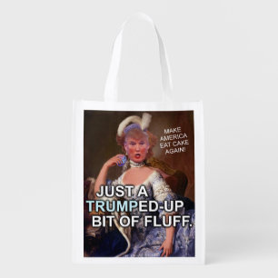 Anti Donald Trump Marie Antoinette 2016 Election Reusable Grocery Bag
