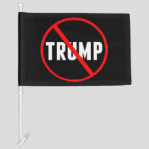 Anti Donald Trump Political Car Flag