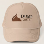 Anti-donald Trump Trucker Hat (dump | 2016) at Zazzle