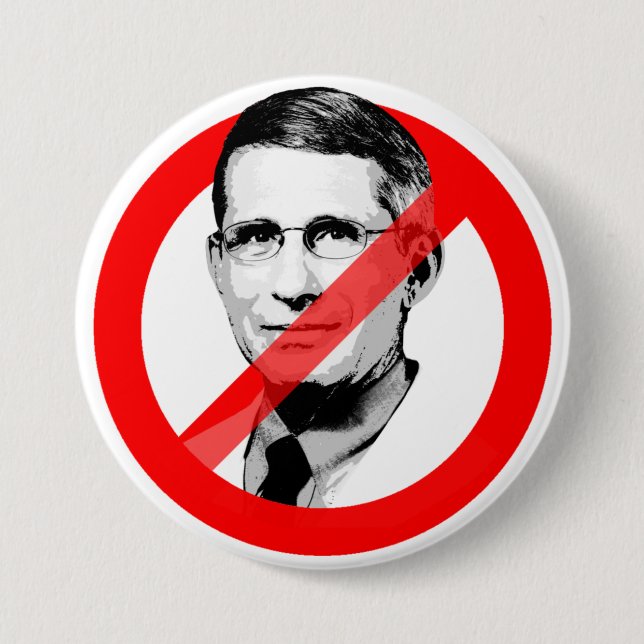 ANTI DR FAUCI BUTTON (Front)