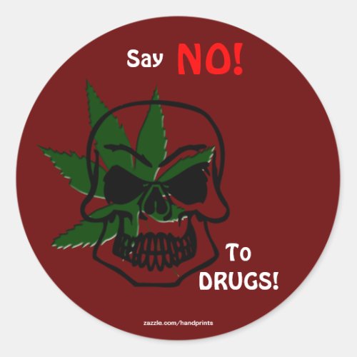 Anti_Drug Campaign Promotional Stickers
