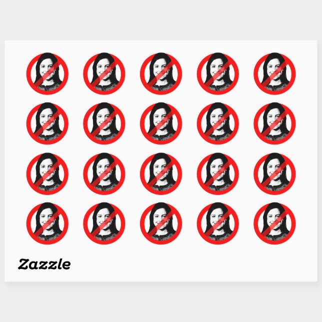 ANTI ELISE STEFANIK CLASSIC ROUND STICKER (Sheet)
