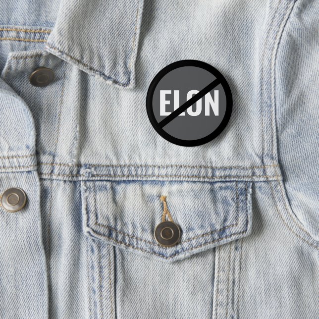 Anti-Elon Musk Button (In Situ)