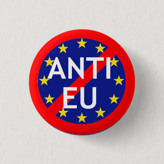 Anti-EU Badge Button