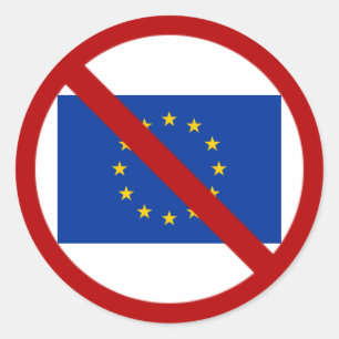 Anti EU sticker