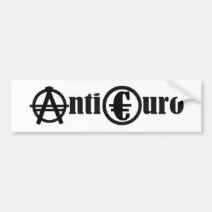 ANTI EURO BUMPER STICKER