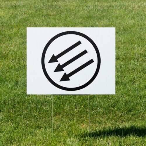 Anti_Fascism Black Arrows Sign