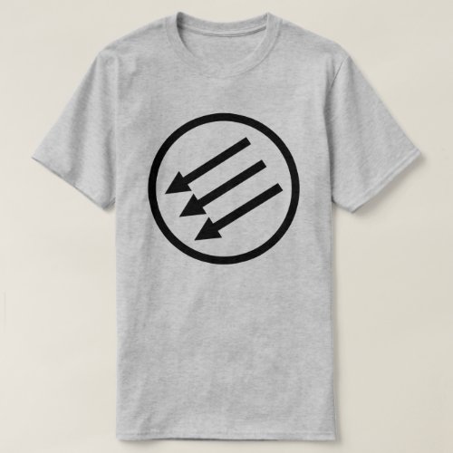 Anti_Fascism Black Arrows T_Shirt