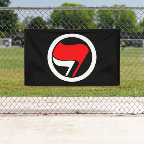 Anti_Fascism Flag Reverse Banner