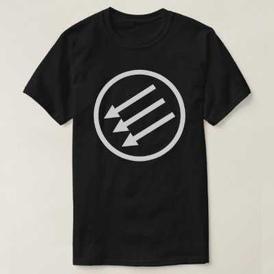 Anti-Fascism White Arrows T-Shirt