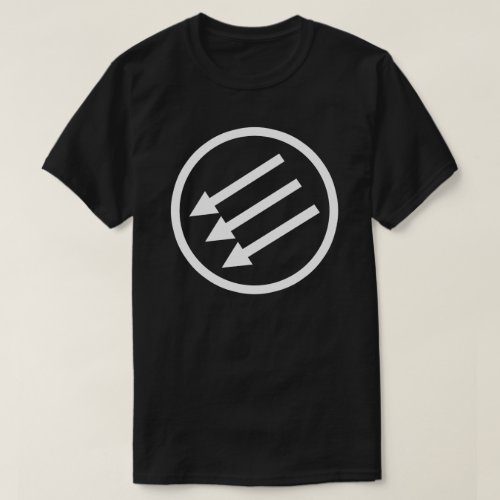 Anti_Fascism White Arrows T_Shirt