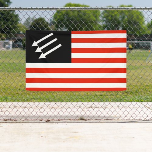 Anti_Fascist American Flag Banner