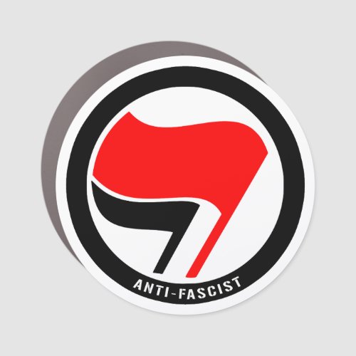 Anti_Fascist Car Magnet