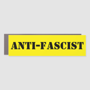 ANTI-FASCIST Car Magnet