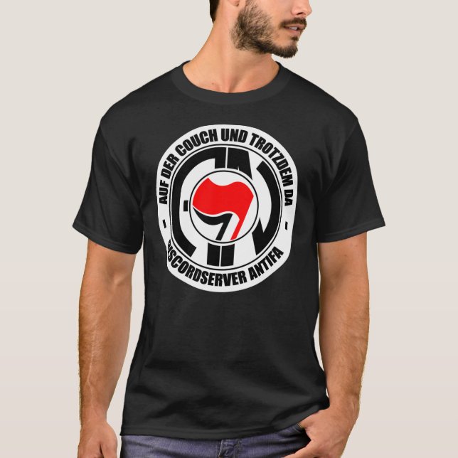 Anti-Fascist Network Logo Shirt Essential  (Front)