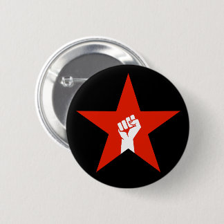Anti-Fascist Star Button