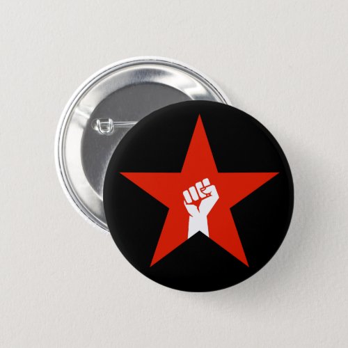Anti_Fascist Star Button