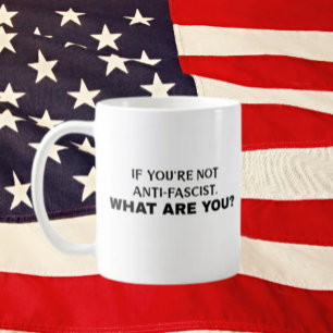 Anti-Fascist Truth Mug   Double-Sided Classic Mug