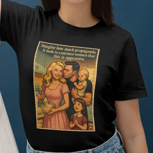 Anti-Feminist Christian Tee Traditionalist