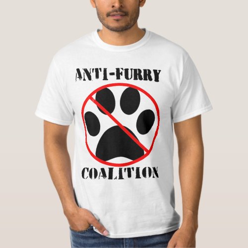 anti furry coalition T_Shirt