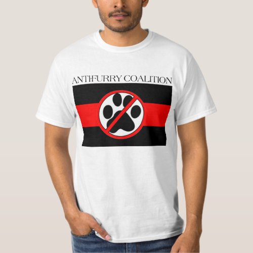 anti furry flag classic T_Shirt