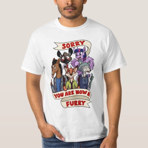 anti furry funny T_Shirt