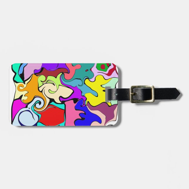 Anti-geometric variation luggage tag (Front Horizontal)